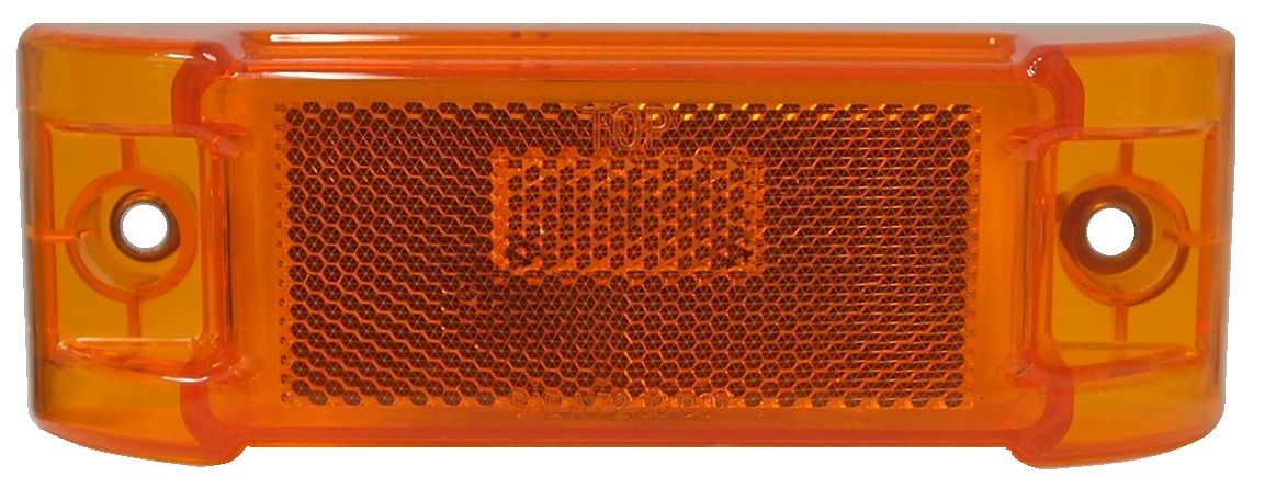 Lampe rectangulaire ambre 6'' à DEL scellée