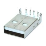 Connecteur USB mâle type A châssis à souder