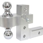 Attelage de remorque ajustable en aluminium
