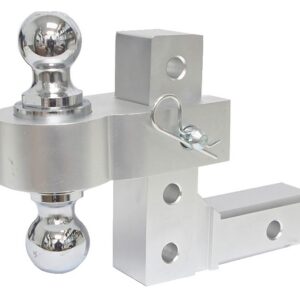 Attelage de remorque ajustable en aluminium