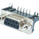 Connecteur DB-9 femelle pour PCB