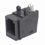 Prise modulaire RJ-11 mini à 90° pour PCB