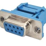 Connecteur DB9 femelle pour câble plat
