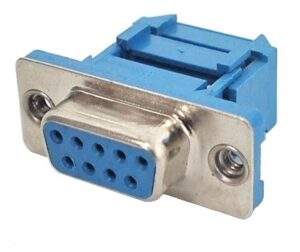 Connecteur DB9 femelle pour câble plat
