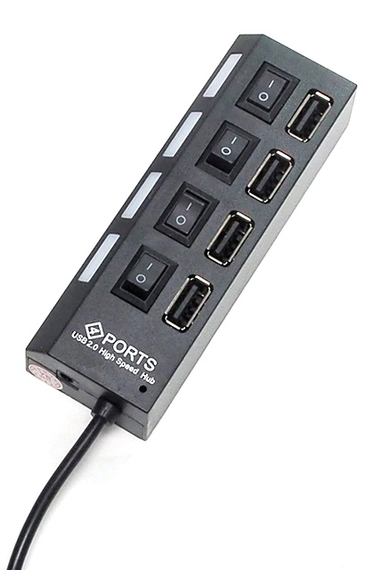 Concentrateur USB 2.0 à 4 ports