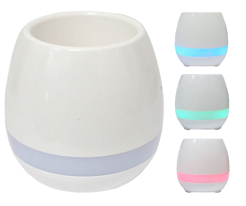 Pot à fleur Bluetooth