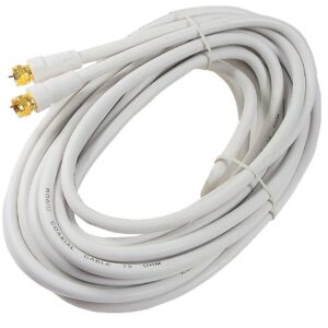 Câble coaxial RG-6 de 25 pieds