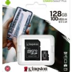 Carte mémoire Micro SD Kinsgton 128 GB class 10