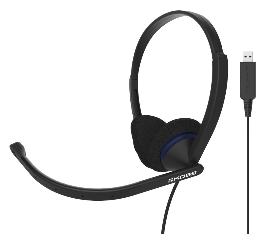 Casque écouteur de communication Koss CS200 USB