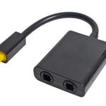Câble audio optique numérique Toslink m/2f
