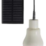 Lumière solaire portable 12V au DEL