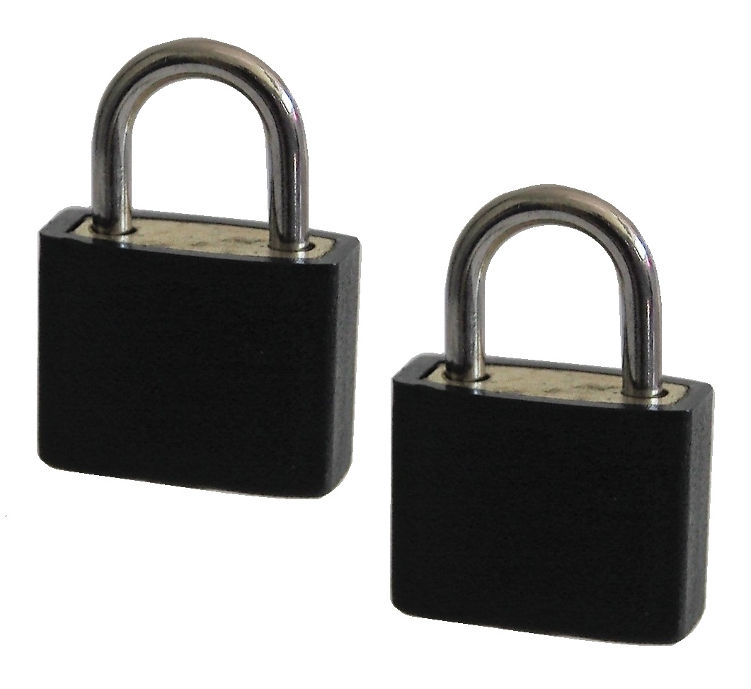 Ensemble de 2 mini cadenas pour bagage