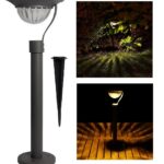 Lumière solaire de jardin 40 lumens