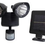 Lampe solaire avec détecteur de mouvement