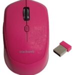 Souris sans fil rose