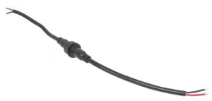 Câble électrique waterproof 2/18 AWG mâle/femelle
