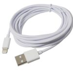 Câble USB blanc pour iPhone - 10 pieds