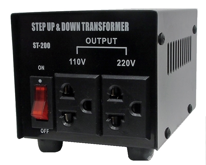 Convertisseur de voltage de 110/220 VAC - 200 W