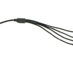 Câble 2.1 mmX 5.5 mm femelle à 4 x 2.1 mm x 5.5 mm mâle, uniquement pour caméra de surveillance