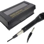 Microphone avec fil unidirectionnel