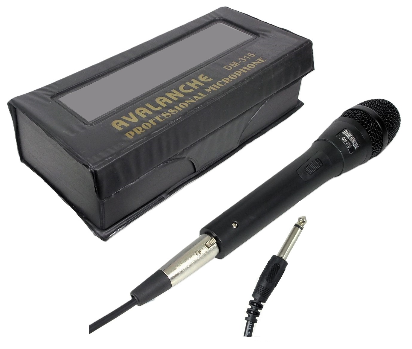 Microphone avec fil unidirectionnel