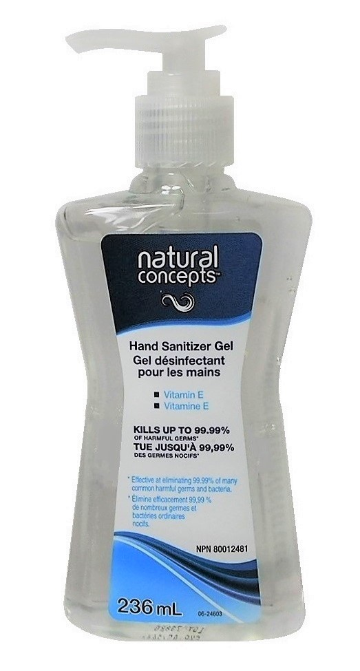 Gel assainissant / désinfectant 236 ml