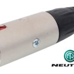 Connecteur Neutrik 1/4" femelle stéréo