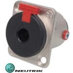 Connecteur châssis Neutrik 1/4" femelle stéréo