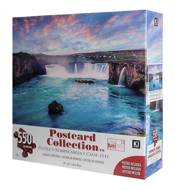 Casse-tête 550 pièces - Cascade de Godafoss