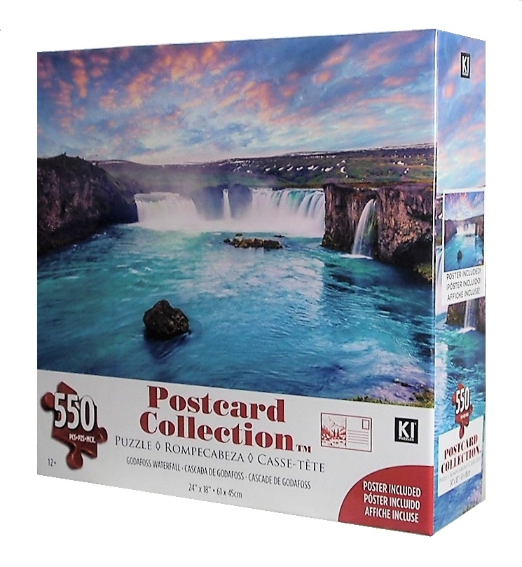 Casse-tête 550 pièces - Cascade de Godafoss