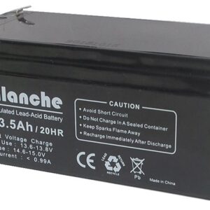 Batterie rechargeable 12V, 3.5 Ah