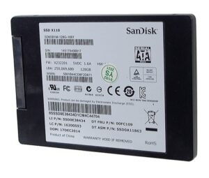 Disque dur interne sata 2.5" 128GB reconditionné