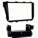 Ensemble de fixation de radio DIN ou double din pour Hyundai Accent 2012 et plus .