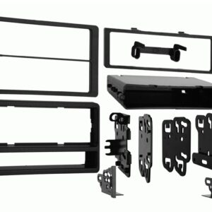 Ensemble de fixation de radio d'auto simple din pour Toyota Matrix et Pontiac Vibe 2003 à 2008