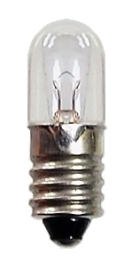 Ampoule miniature T10 E10 de 6.3 Volts - 0.25A