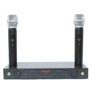 Ensemble de 2 microphones sans-fils UHF