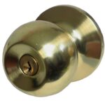 poignée de porte et serrure avec clés