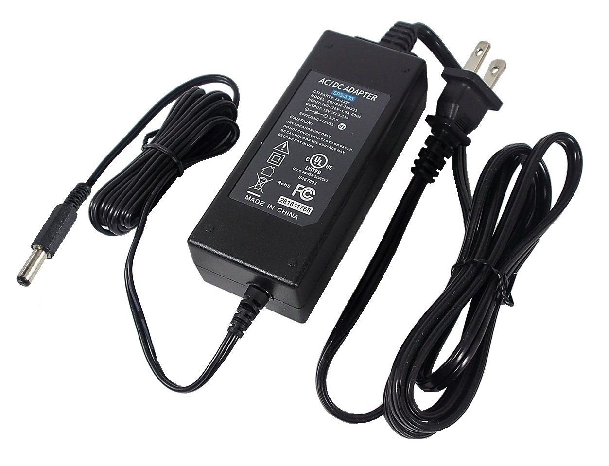 Bloc d'alimentation AC / DC - 12 VDC 3.33A