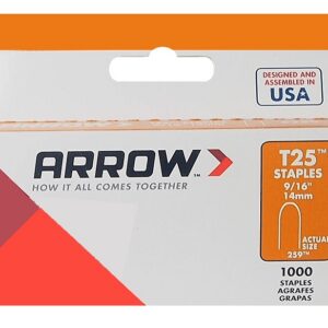 Boite de 1000 agrafes Arrow no. 259,  T25 9/16"
