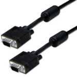 Câble VGA mâle à mâle avec ferrite - 25 pieds