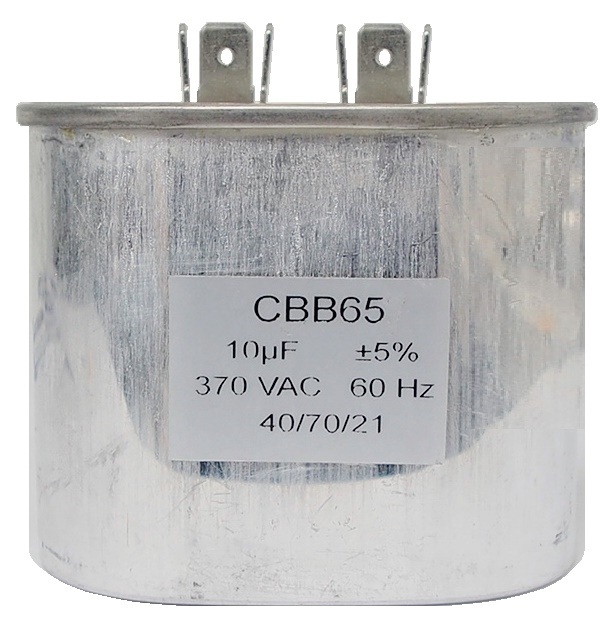 Condensateur pour moteur 370 VAC, 10 uF