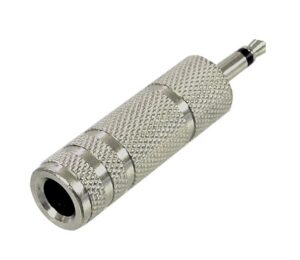 Adaptateur 1/8" mâle mono à 1/4" femelle mono