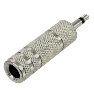 Adaptateur 1/8" mâle mono à 1/4" femelle mono