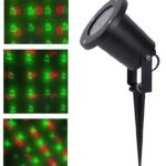Jeux de lumière au lazer waterproof pour l'extèrieur animation de noël