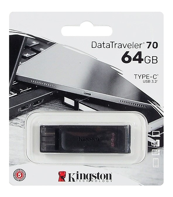 Clé USB DataTraveler 70 USB-C 64 Go Kingston