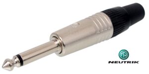 Connecteur Neutrik 1/4" mâle mono