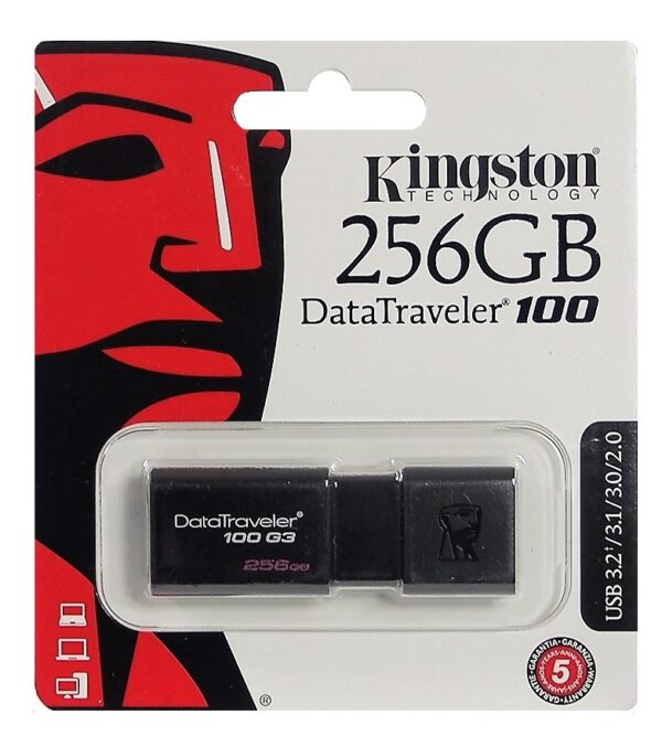 Clé usb Kingston Data Traveler 100G3 USB 3.0 256GB