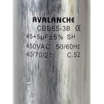 Condensateur pour thermopompe 450 VAC, 5+45 uF