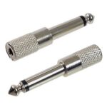 Adaptateur1/4" mâle mono à 1/8" femelle mono