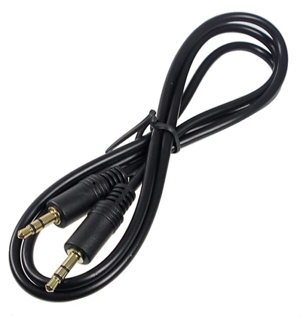 Câble audio avec fiches 3.5mm (1/8") - 1 M